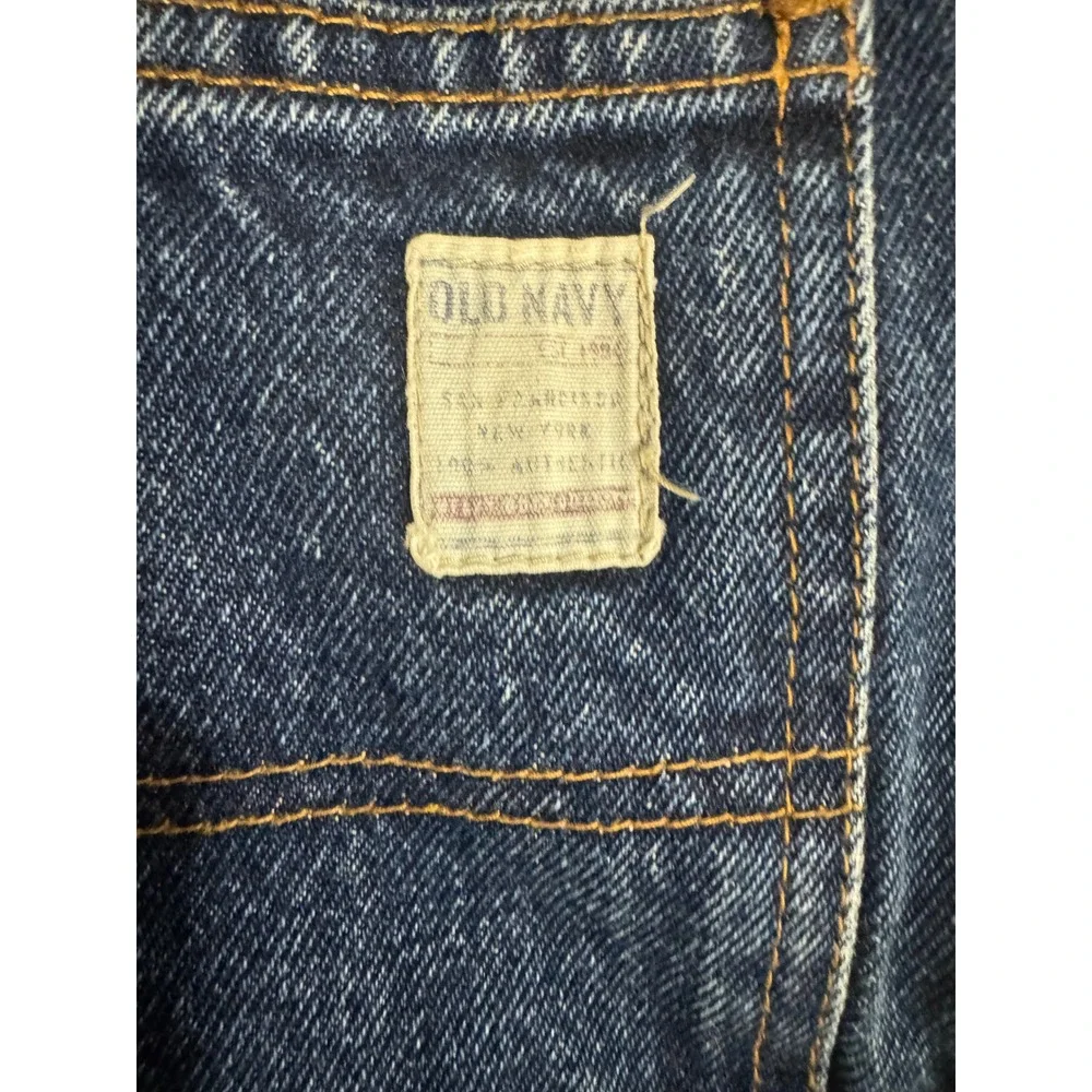 Old Navy Painters 10 Regular Baggy Denim Carpenter Jean Pants Wide Leg 2005